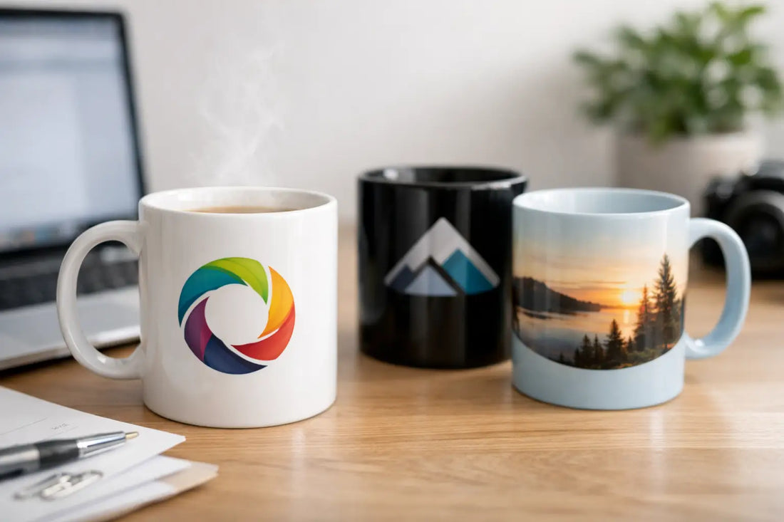 Logo Mugs No Minimum Order, Printed Your Way