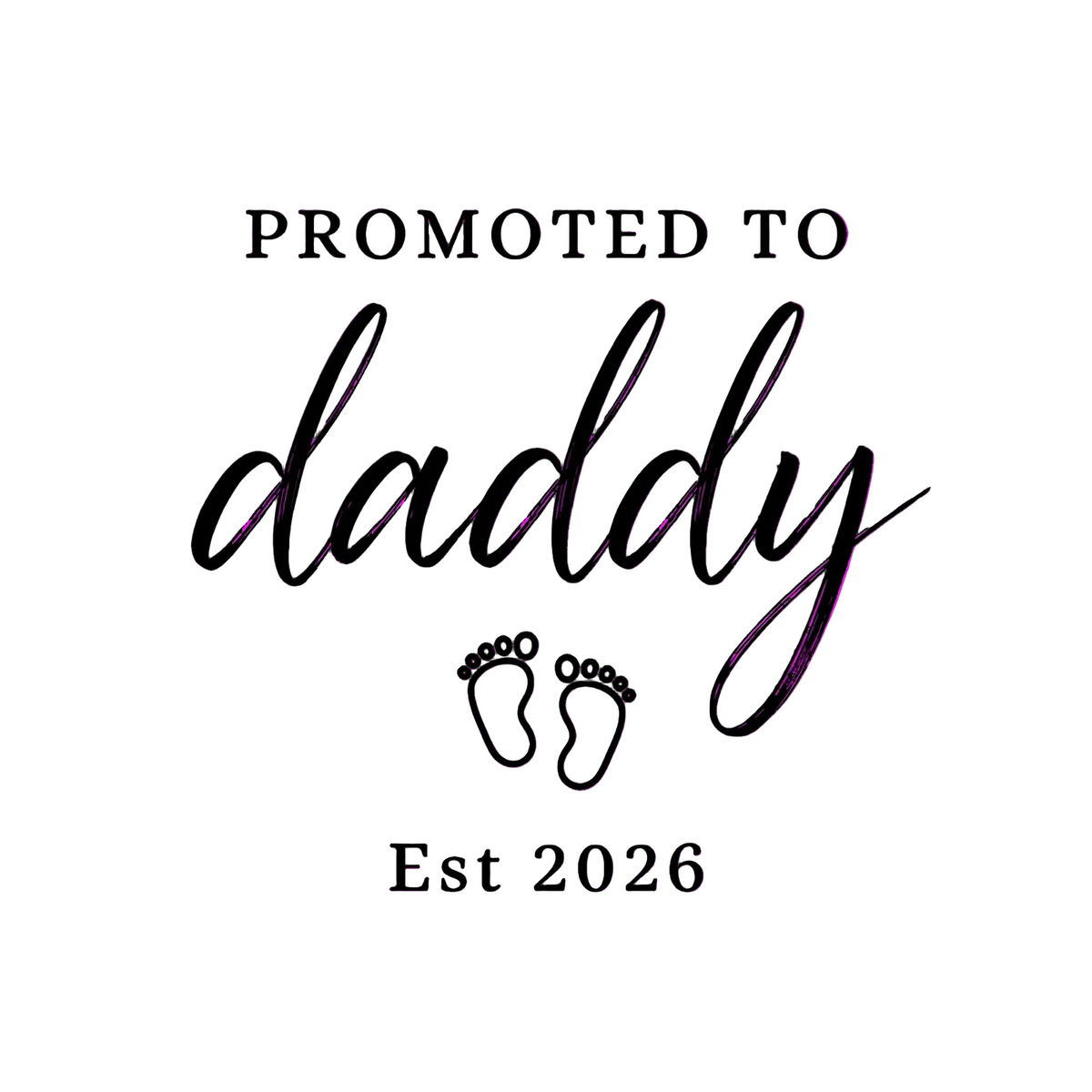 Promoted to Mummy & Daddy mug set