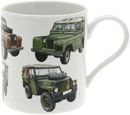 Classic 4 x 4 Collection Fine China Mug Gift Boxed by The Leonardo Collection