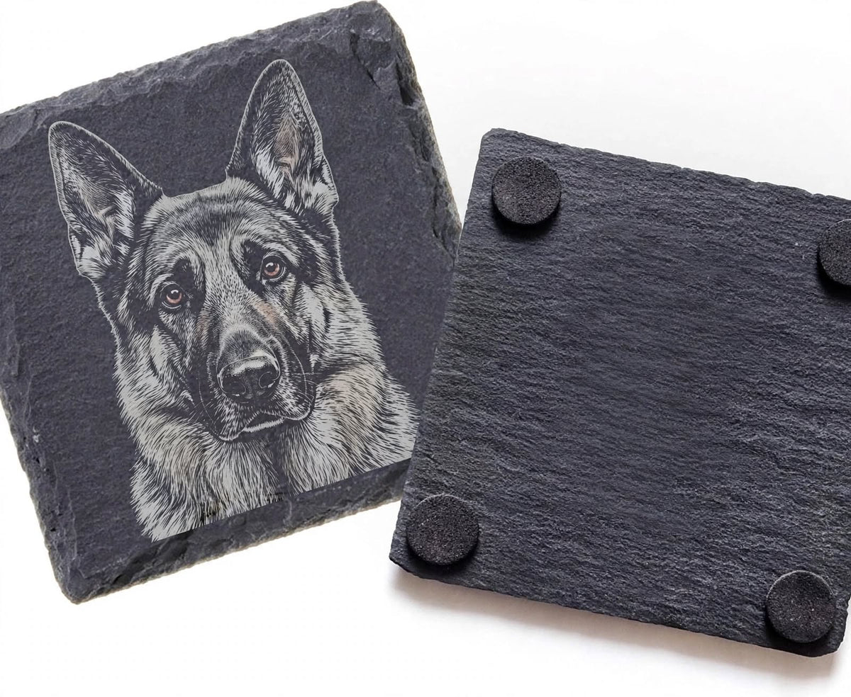 Pet Engraved Slate Coaster