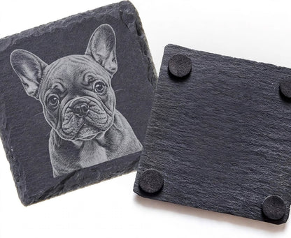 Pet Engraved Slate Coaster